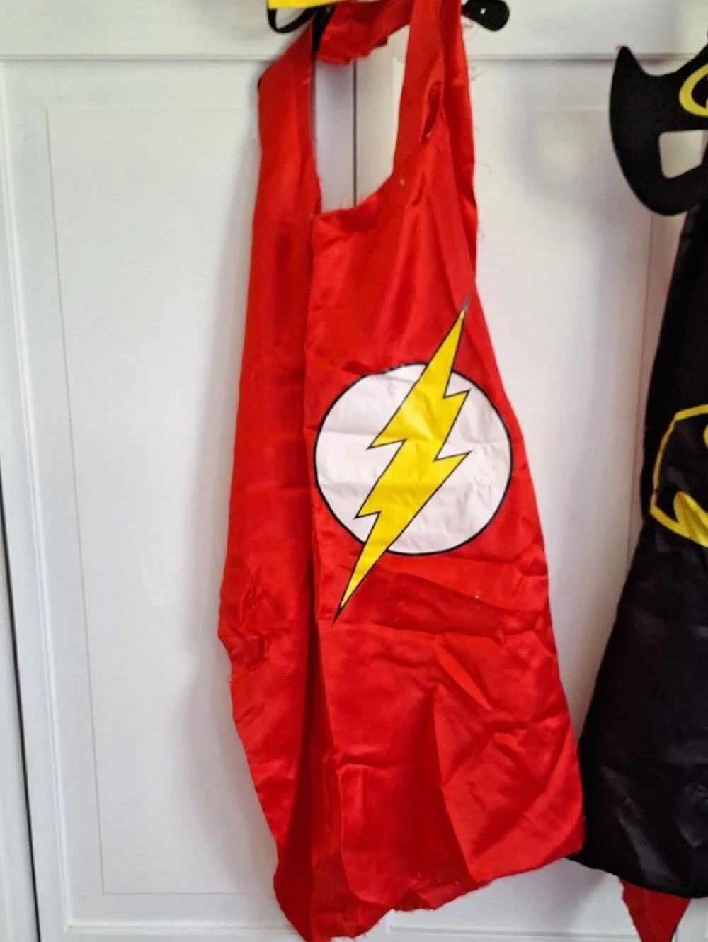 The Flash & Batman Spider, And Ironman Kids Superhero Costume Capes and Masks